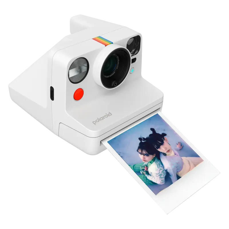 Фотоапарат Polaroid Now+ Gen 3 White + Color Film Bundle (8 photos) - фото - №3