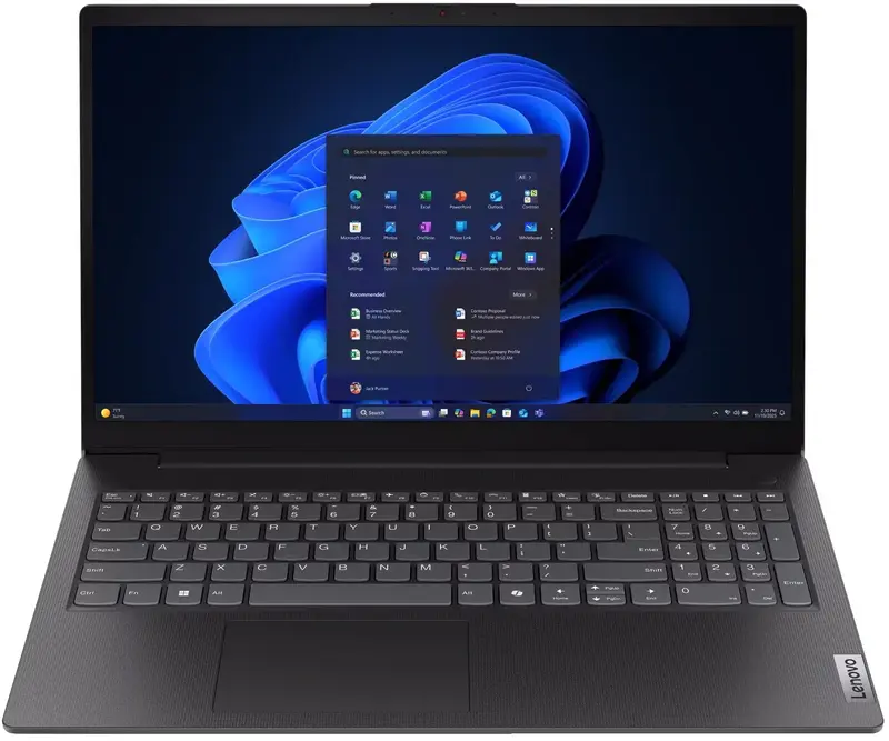 Ноутбук Lenovo V15 G6 ITN Business Black (83M4001KRA) - фото - №0