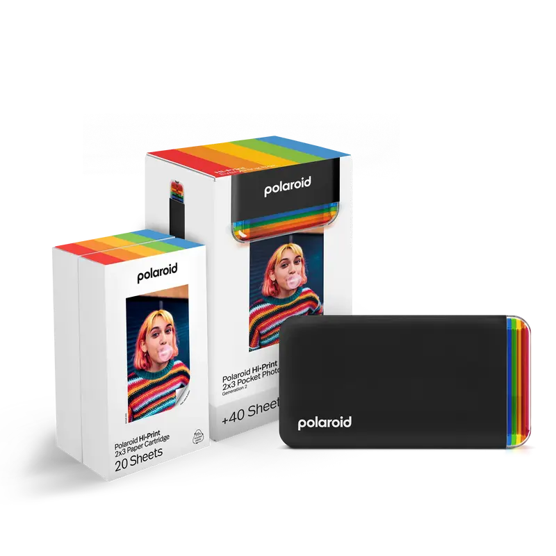 Фото принтер Polaroid Polaroid HiPrint 2x3 Generation 2 Everything Box - Black - фото - №6