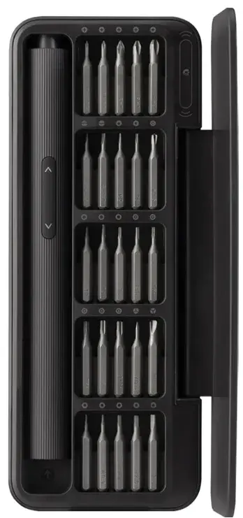 Електровикрутка з набором біт HOTO 25 в 1 QWLSD010 - фото - №0