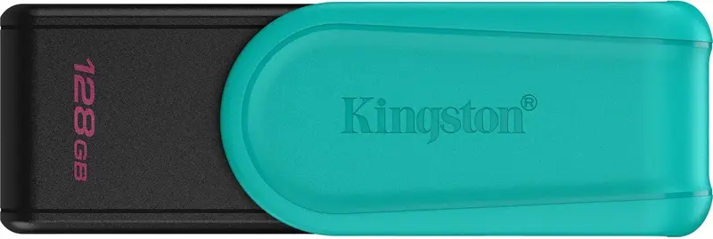 USB-Flash Kingston Exodia S 128Gb чорна/бiрюзова - фото - №1