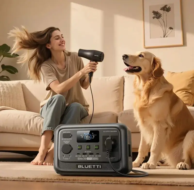 Зарядная станция Bluetti Elite 30 V2, (600 Вт, 228 Втч) LiFePO4 - фото - №13