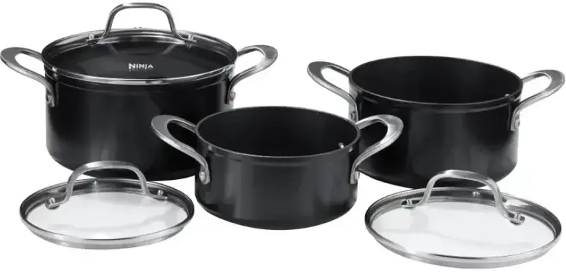 Набір каструль Ninja ZEROSTICK Essentials з 6 предметів C13000DE - фото - №1