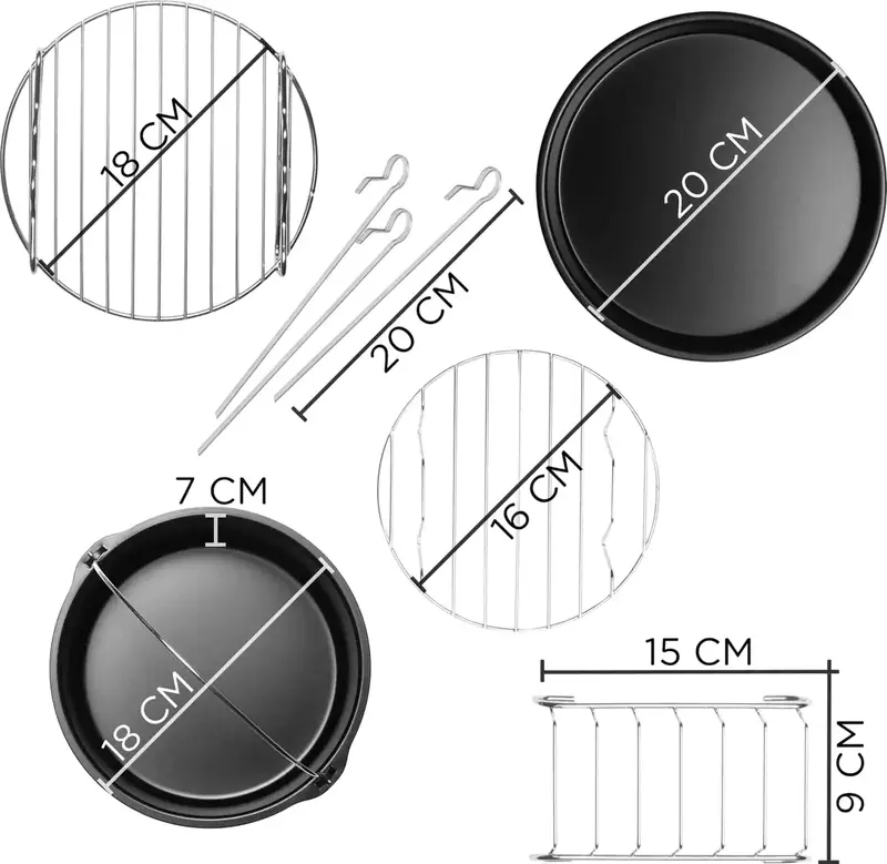 Аксесуари для аеропічі SOGO SS-17320 - фото - №4
