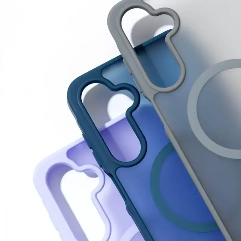 Чохол WAVE Matte Color Case with Magnetic Ring Samsung Galaxy S25 FE (dark blue) - фото - №5