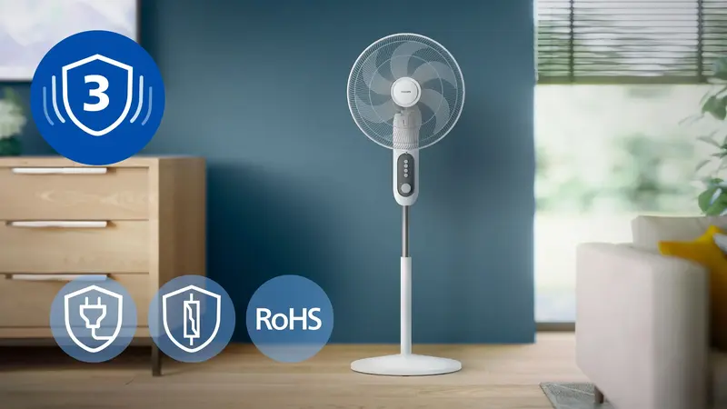 Вентилятор підлоговий Philips CX1220/00 - фото - №7