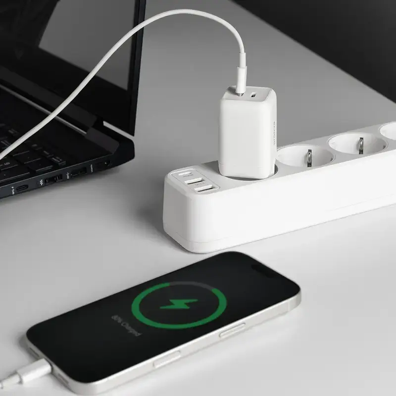 Ун. МЗП Proove Silicone Power 2 Type-C 40W білий - фото - №6