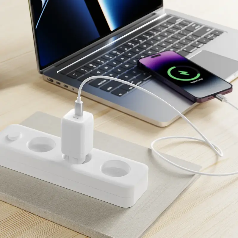 Ун. МЗП Proove Silicone Power 2 Type-C 40W білий - фото - №4