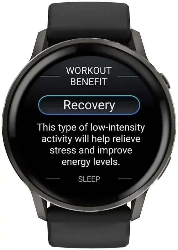 Смарт-годинник Garmin Venu 4 (45 мм) сланцевий із чорним силіконовим ремінцем - фото - №5