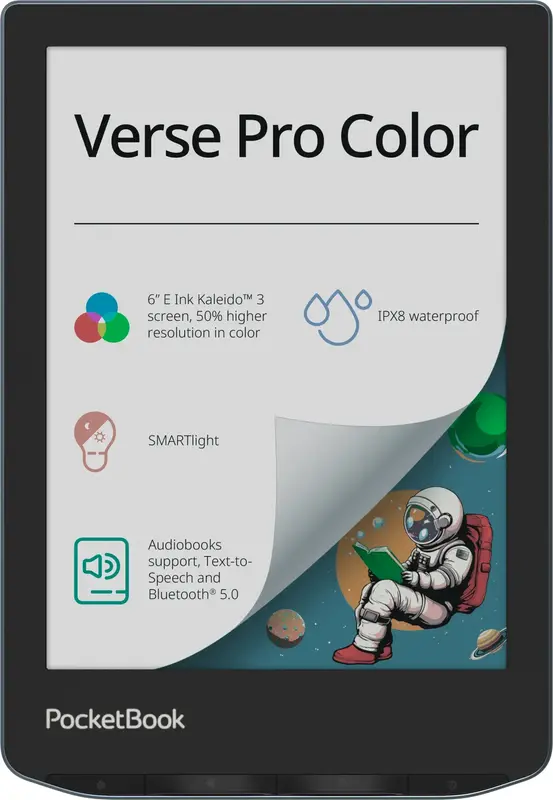 PocketBook Verse Pro Color Stormy Sea (PB634K3-1-CIS) - фото - №0