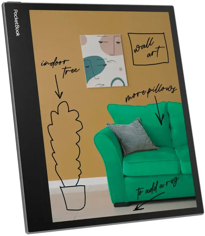 PocketBook InkPad Eo Mist Grey (PB1042-M-WW) - фото - №4