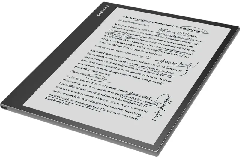 PocketBook InkPad Eo Mist Grey (PB1042-M-WW) - фото - №6