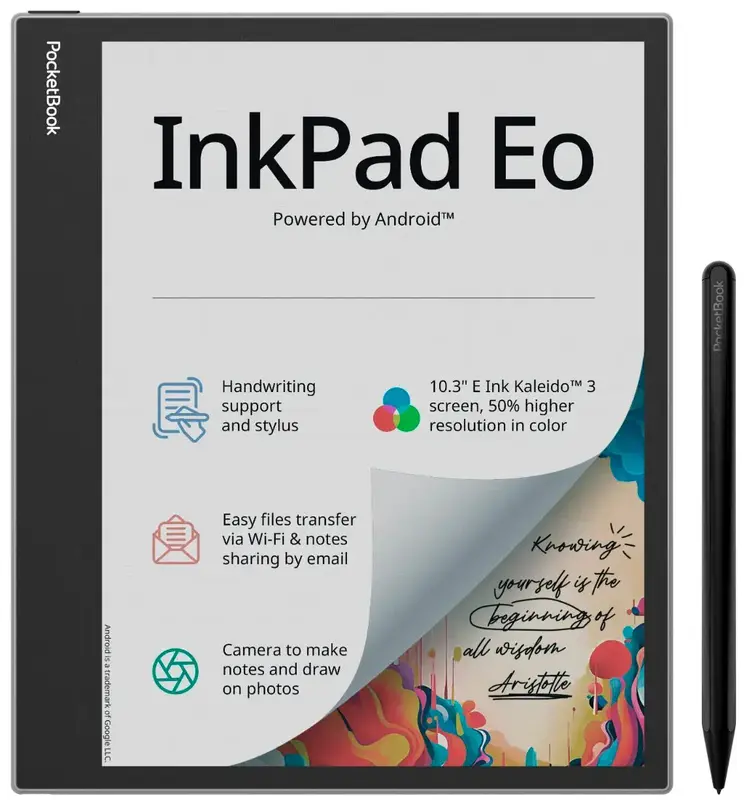 PocketBook InkPad Eo Mist Grey (PB1042-M-WW) - фото - №0