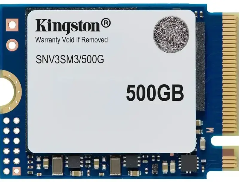 内蔵型SSD Kingston 500GB M.2 SSD SSD накопичувач Kingston 500GB NV3 M.2 2230 PCIe 4.0 NVMe (SNV3SM3