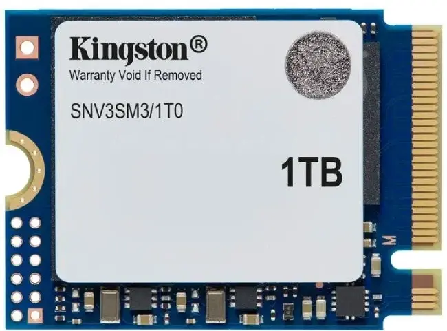 SSD накопичувач Kingston 1000GB NV3 M.2 2230 PCIe 4.0 NVMe (SNV3SM3/1T0) - фото - №0