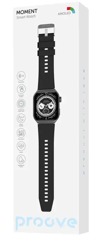 Смарт Годинник Proove Moment black - фото - №5
