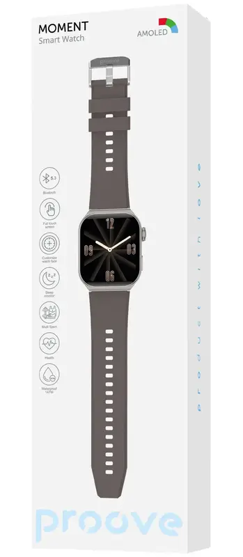 Смарт Годинник Proove Moment titanium - фото - №5