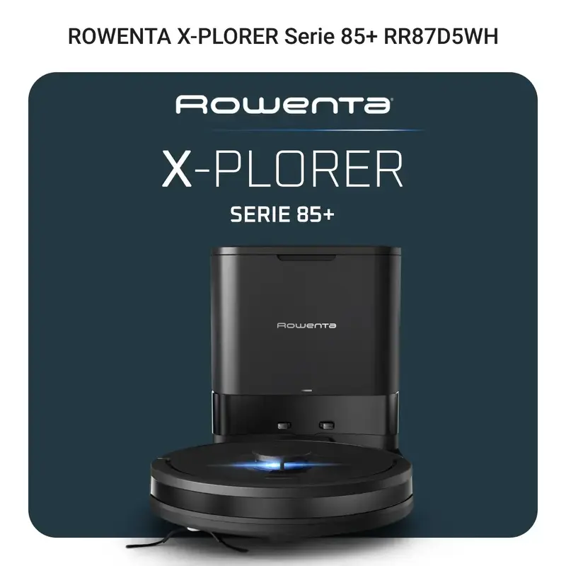 Робот-пилосос Rowenta X-PLORER Serie 85 + RR87D5WH - фото - №9