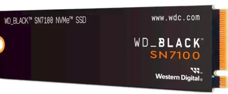 SSD накопичувач WD M.2 2TB PCIe 4.0 Black SN7100 - фото - №1