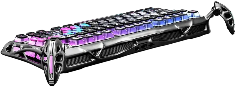 Клавіатура механічна GravaStar Mercury K1 Pro 80keys,cyberpunk - фото - №5
