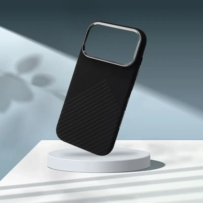 Чехол Proove Gleam Case with Magnetic Ring iPhone 17 Pro (graphite) - фото - №4