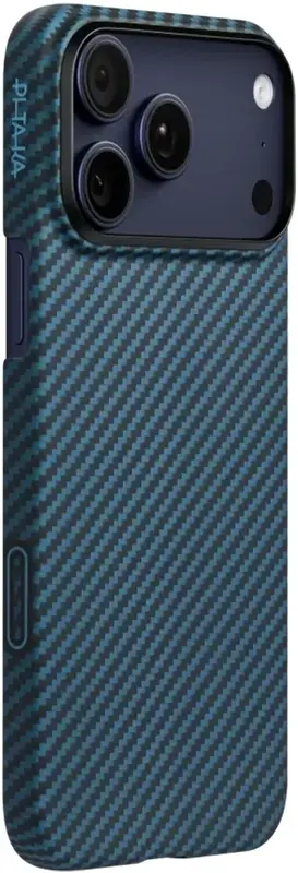 Чехол Pitaka Ultra-Slim Twill Blue/Grey for iPhone 17 Pro Max (KI1706BPM) - фото - №1