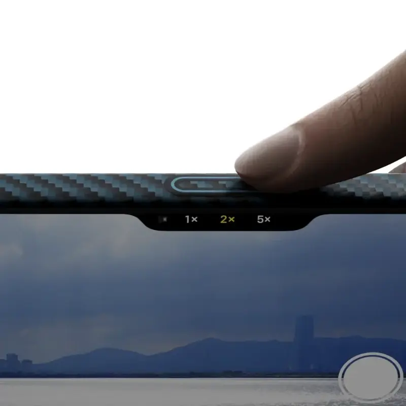 Чехол Pitaka Ultra-Slim Twill Blue/Grey for iPhone 17 Pro Max (KI1706BPM) - фото - №3