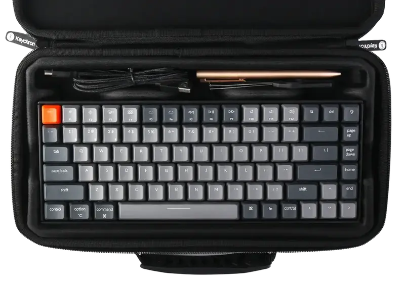 Чохол для клавіатури Keychron K2 for Plastic Version чорний ( CC25_KEYCHRON ) - фото - №2