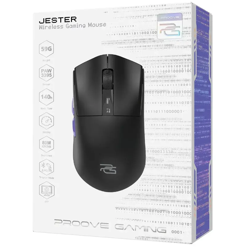 Ігрова миша Proove Gaming Jester 8K Black - фото - №10
