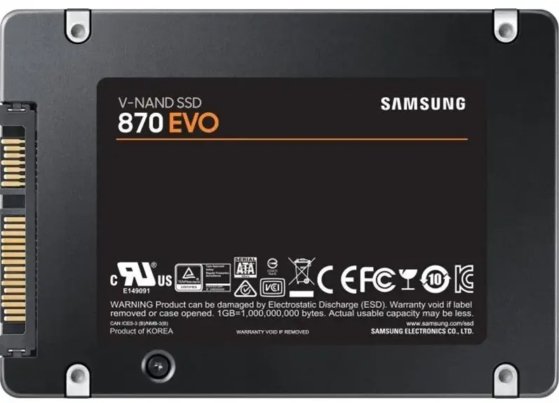 SSD накопитель Samsung 2.5" 1TB SATA 870EVO - фото - №2