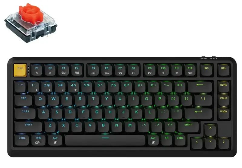Клавиатура механическая Keychron J1 82Key K pro Red Hot-swap RGB