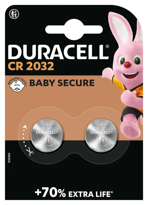 Батарейки Duracell 2032 Блiстер - фото - №0
