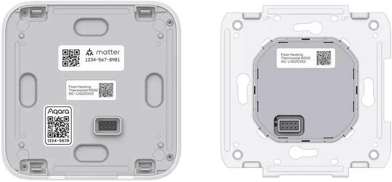 Термостат для теплої підлоги Aqara W500 - фото - №4