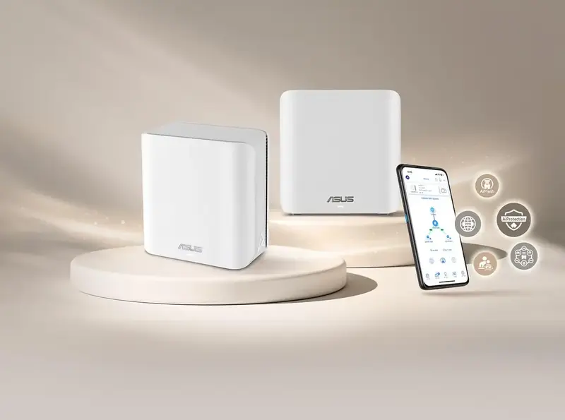 Iнтернет роутер Asus ZenWiFi BD4 BE3600, 2x2,5GE WAN/LAN, 2мод, білий - фото - №5