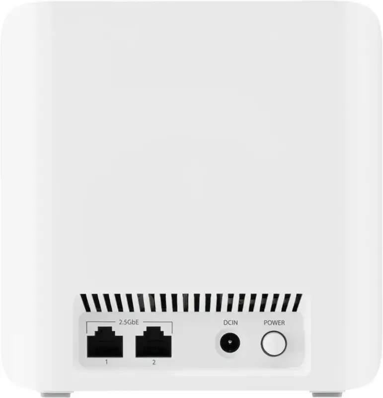 Iнтернет роутер Asus ZenWiFi BD4 BE3600, 2x2,5GE WAN/LAN, 3мод, білий - фото - №1