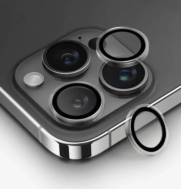 Захисне скло для камери iPhone 16 Pro/16 Pro Max UNIQ OPTIX CAMERA LENS PROTECTOR - CRYSTAL CLEAR (UNIQ-IP6.3P-6.9P(2024)-LENSCLR) - фото - №2