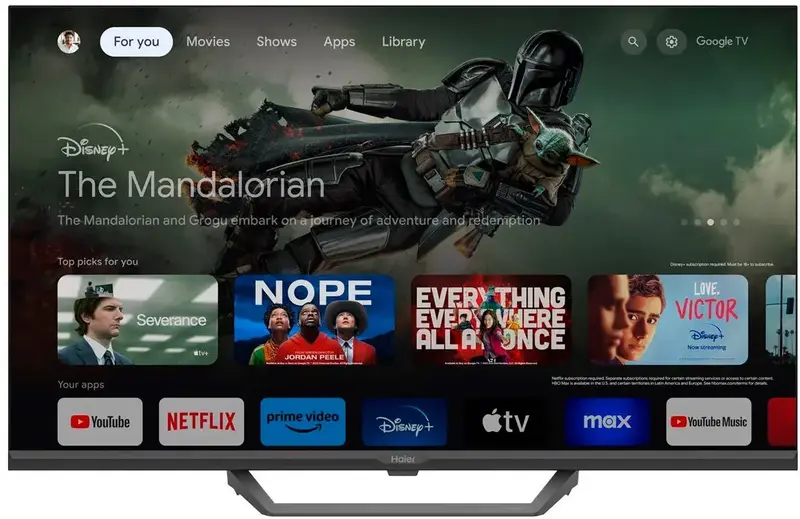 Телевізор Haier H32S80EFX - фото - №3