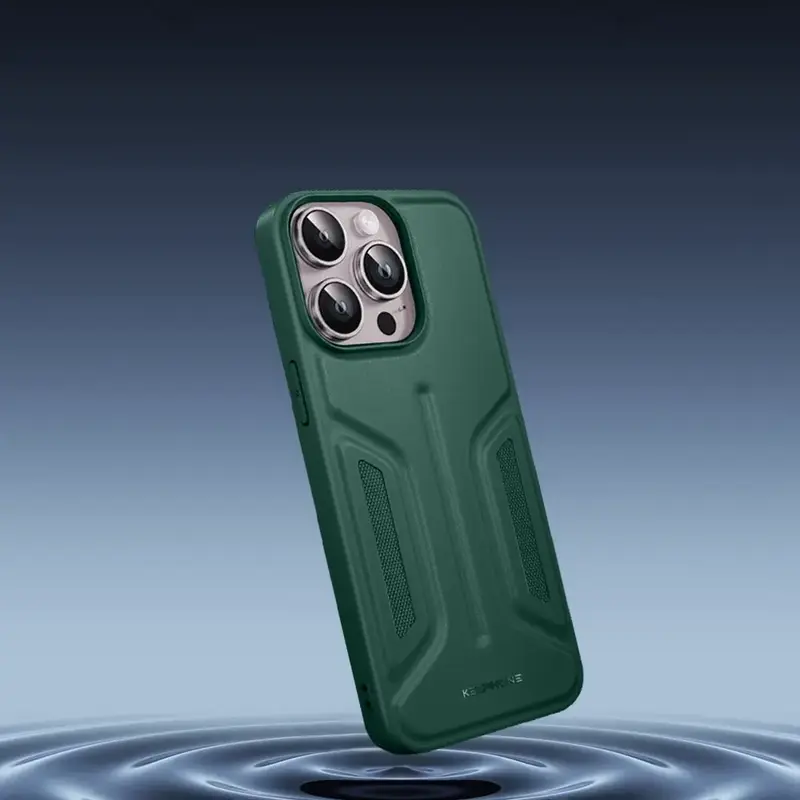 Чехол Keephone Tosterol Series for 15 Pro Green (MC-0074ip15pgrn) - фото - №2