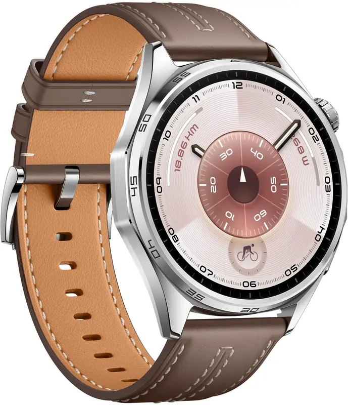Смарт-годинник Huawei WATCH GT 6 46mm Brown Leather - фото - №4