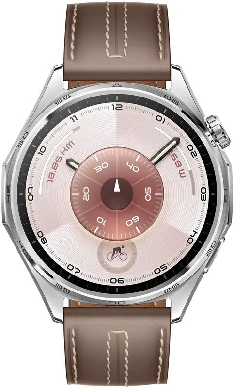 Смарт-годинник Huawei WATCH GT 6 46mm Brown Leather - фото - №3