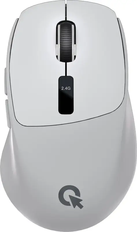 Мышь OfficePro M398G Silent Click Wireless Gray - фото - №0
