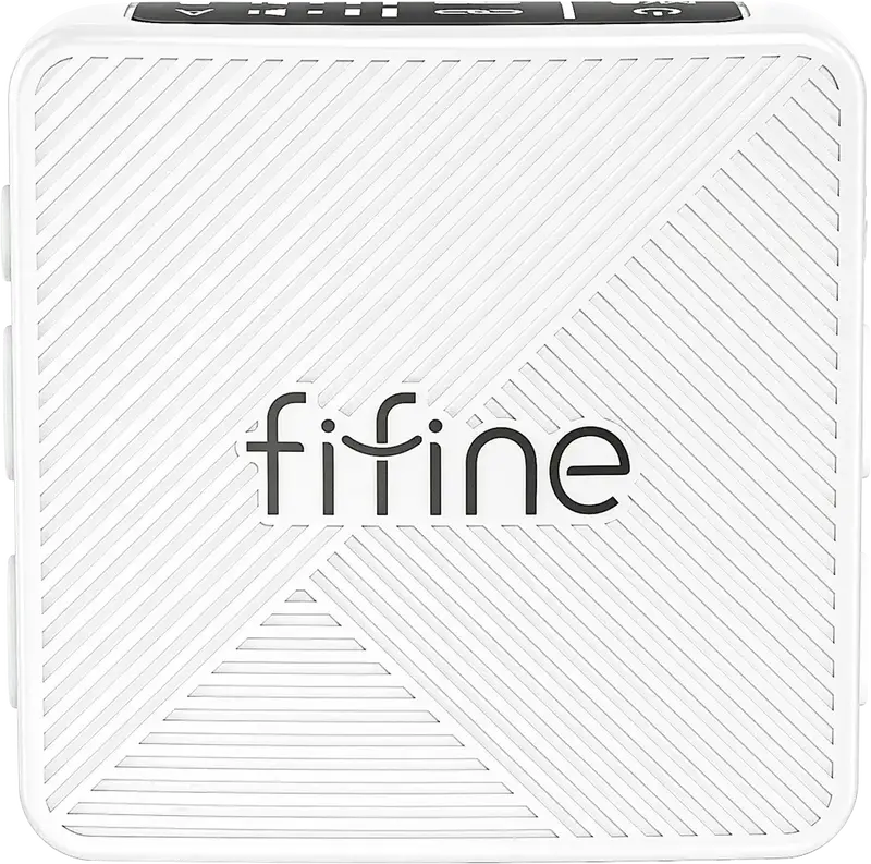 Петличний мікрофон Fifine M9W White - фото - №2