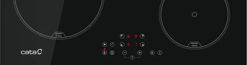 Варильна поверхня індукційна Cata IB 6324E2 BK - фото - №1