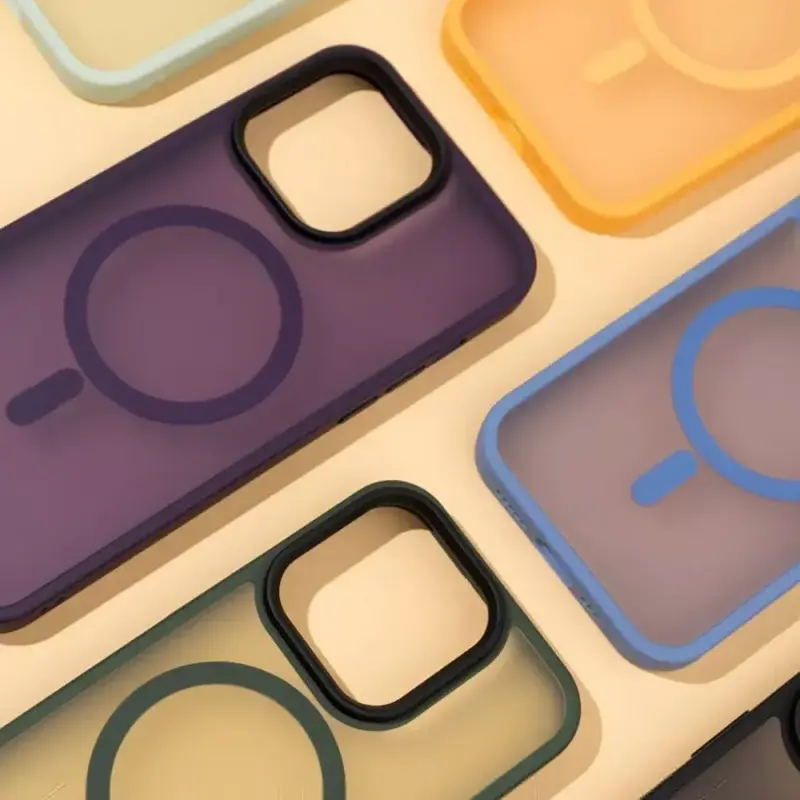 Чохол для iPhone 16 Pro WAVE Matte Insane Case with Magnetic Ring iPhone (Desert Titan) - фото - №2