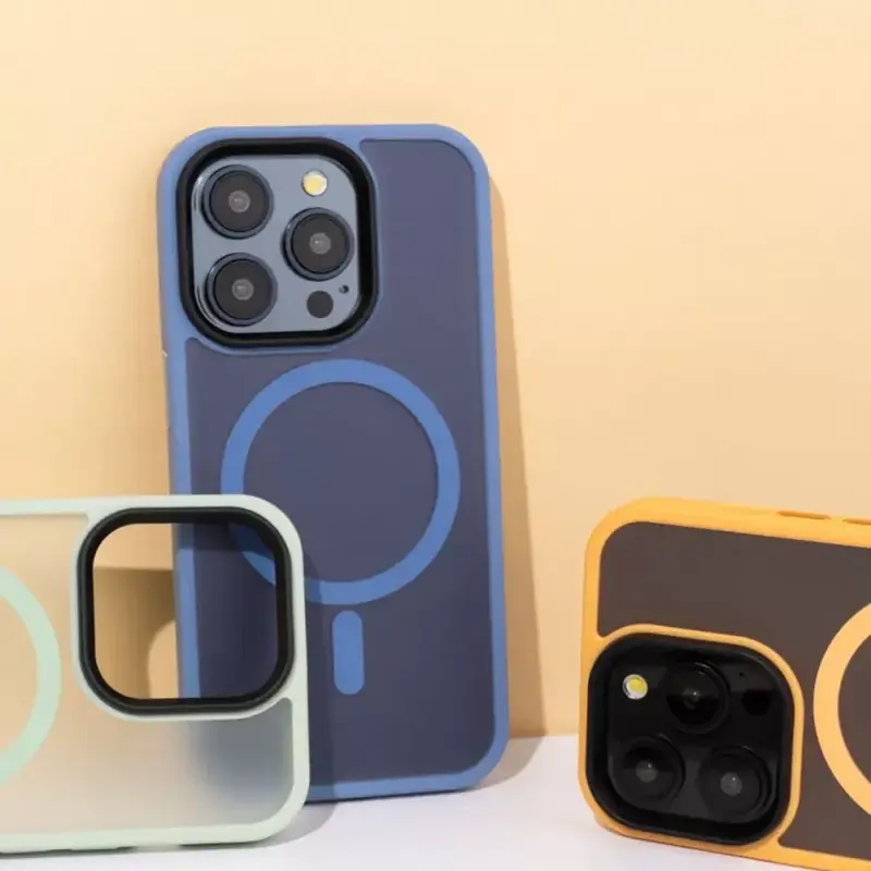 Чохол для iPhone 16 Pro WAVE Matte Insane Case with Magnetic Ring iPhone (Desert Titan) - фото - №4