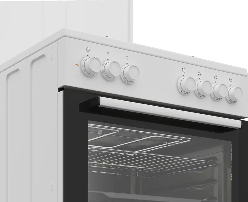 Комбинированная плита Beko FBM62120WD - фото - №4
