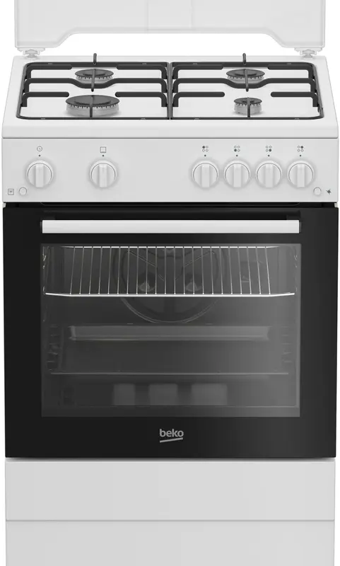 Плита газовая Beko FBG62121WD - фото - №0