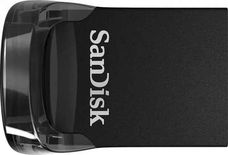 USB-Flash SanDisk 256GB USB 3.1 Type-A Ultra Fit Чорний - фото - №3