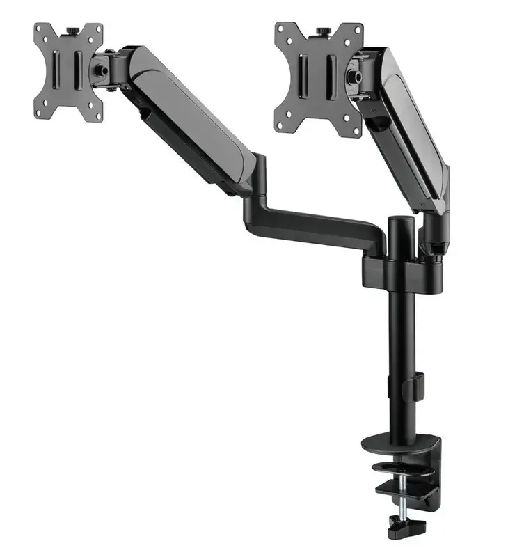 Настільне кріплення для двох моніторів OfficePro MA722B 17-32" 1-9 кг Black - фото - №4