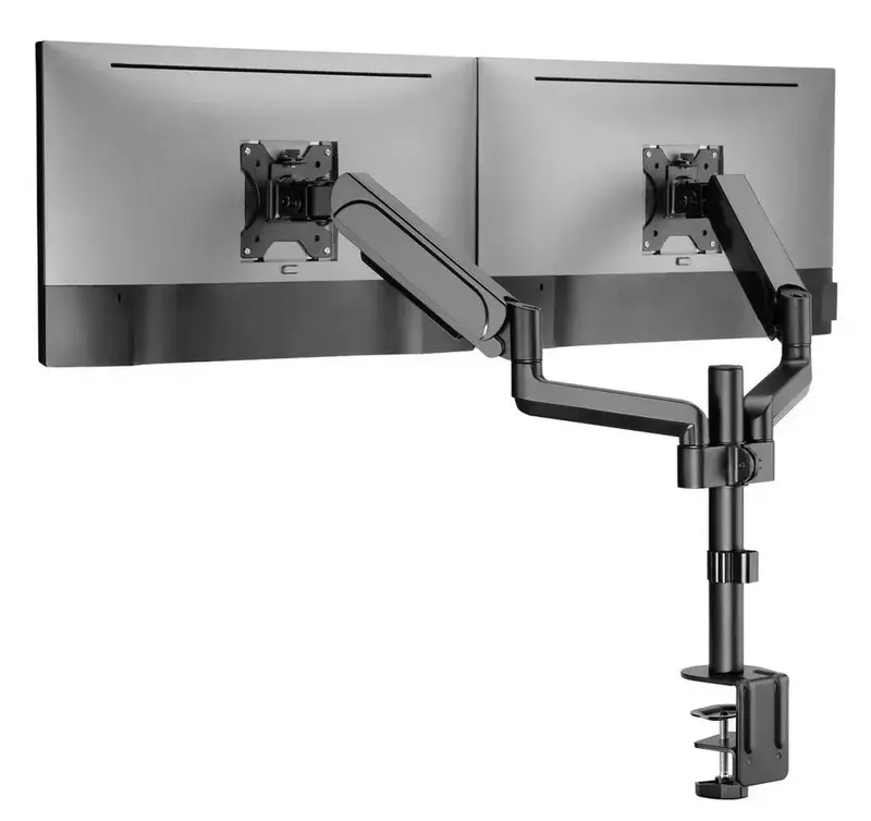 Настільне кріплення для двох моніторів OfficePro MA722B 17-32" 1-9 кг Black - фото - №7